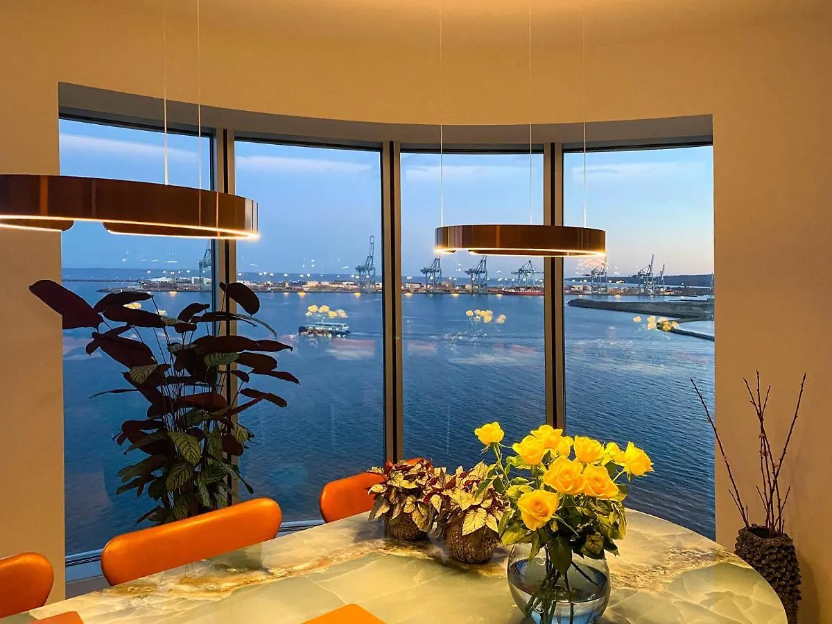 Amazing Sea View Apartment Århus Denemarken